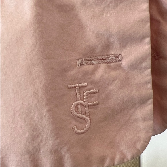 The Frankie Shop Lui Organic Cotton Shirt Pink Preppy - Picture 6 of 6